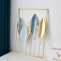 Gold Wall Art Metal Leaf Wall Decor
